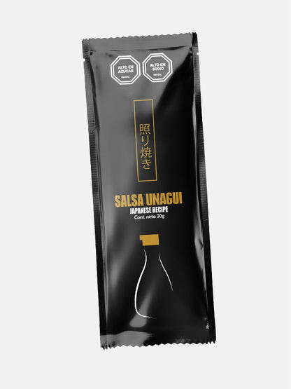 Caja de Sachets Genéricos Combinada Soya y Teriyaki - (150 Soya y 150 Teriyaki/Caja)