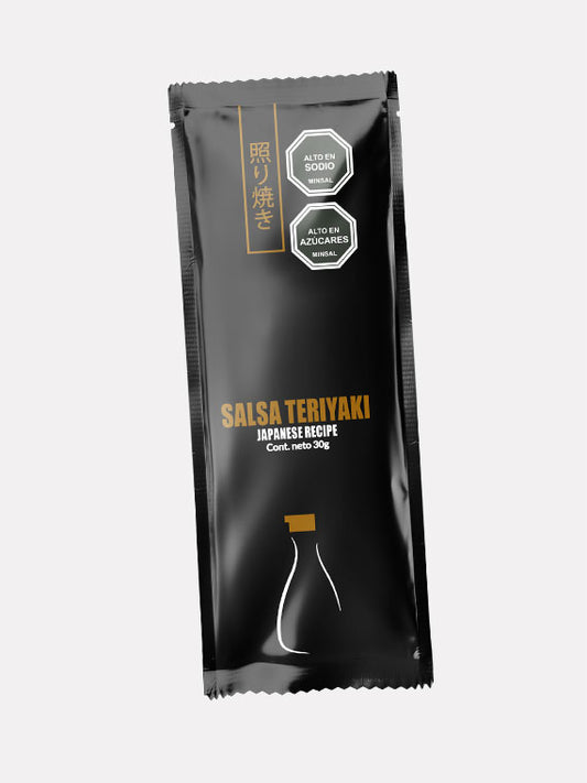Caja de Sachets Genéricos de Teriyaki - (300 Sachets/Caja)