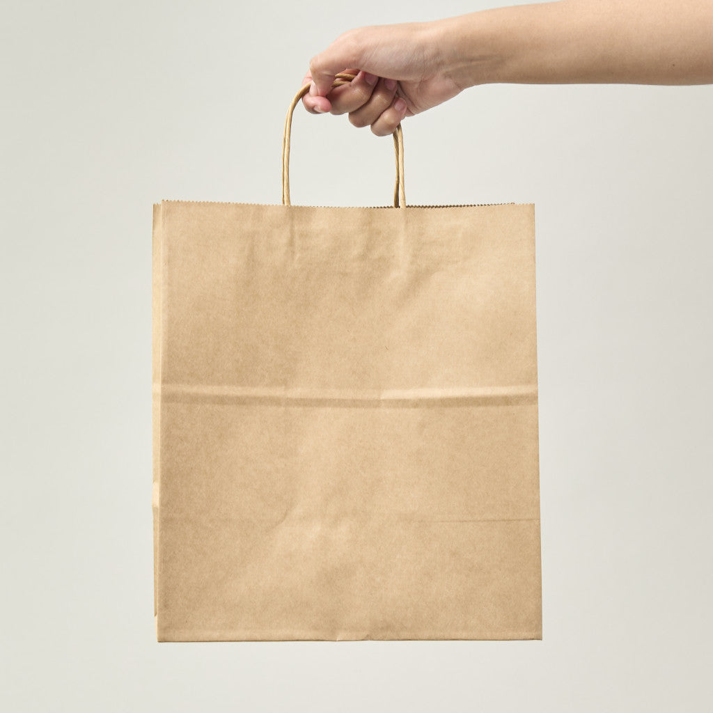 Bolsas Papel Kraft Genérica - (200 Bolsas/Caja)